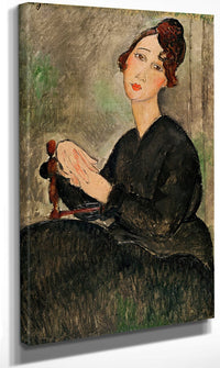 Portrait Of Dedie Hayden By Amedeo Modigliani Fine Art Print