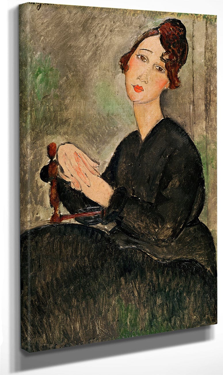 Portrait Of Dedie Hayden By Amedeo Modigliani Fine Art Print
