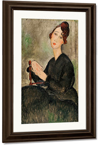 Portrait Of Dedie Hayden By Amedeo Modigliani Fine Art Print