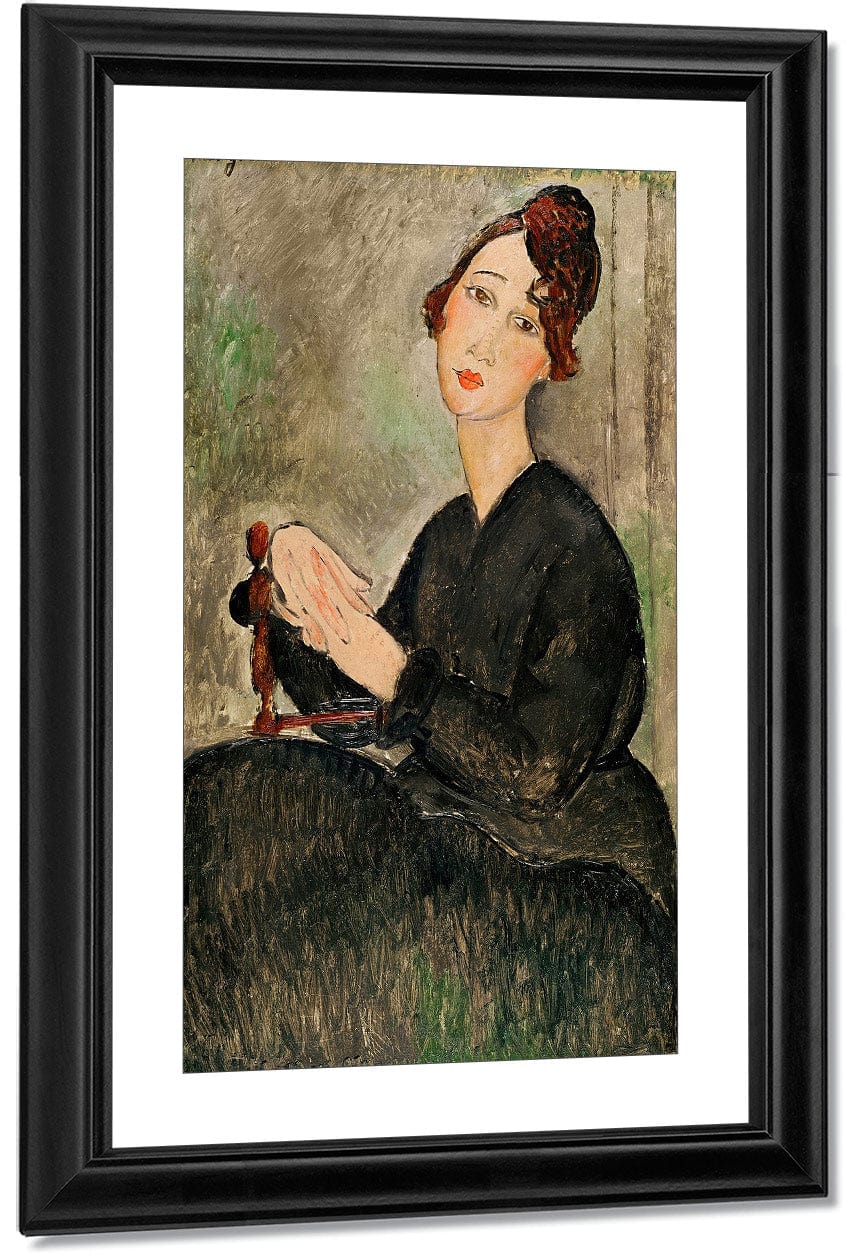 Portrait Of Dedie Hayden By Amedeo Modigliani Fine Art Print