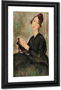 Portrait Of Dedie Hayden By Amedeo Modigliani Fine Art Print