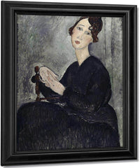 Portrait Of Dedie (Odette Hayden) By Amedeo Modigliani Fine Art Print
