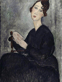 Portrait Of Dedie (Odette Hayden) By Amedeo Modigliani Fine Art Print