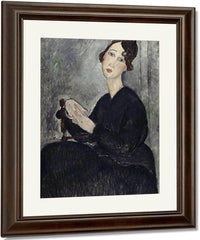 Portrait Of Dedie (Odette Hayden) By Amedeo Modigliani Fine Art Print