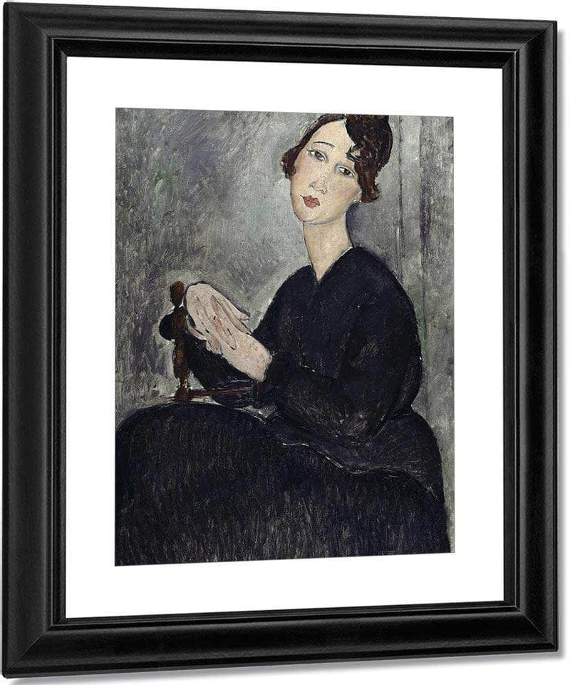 Portrait Of Dedie (Odette Hayden) By Amedeo Modigliani Fine Art Print