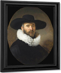 Portrait Of Dirck Jansz Pesser By Rembrandt Fine Art Print