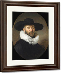 Portrait Of Dirck Jansz Pesser By Rembrandt Fine Art Print