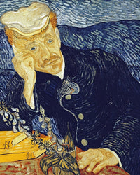 Portrait Of Dr. Gachet By Vincent Van Gogh Fine Art Print