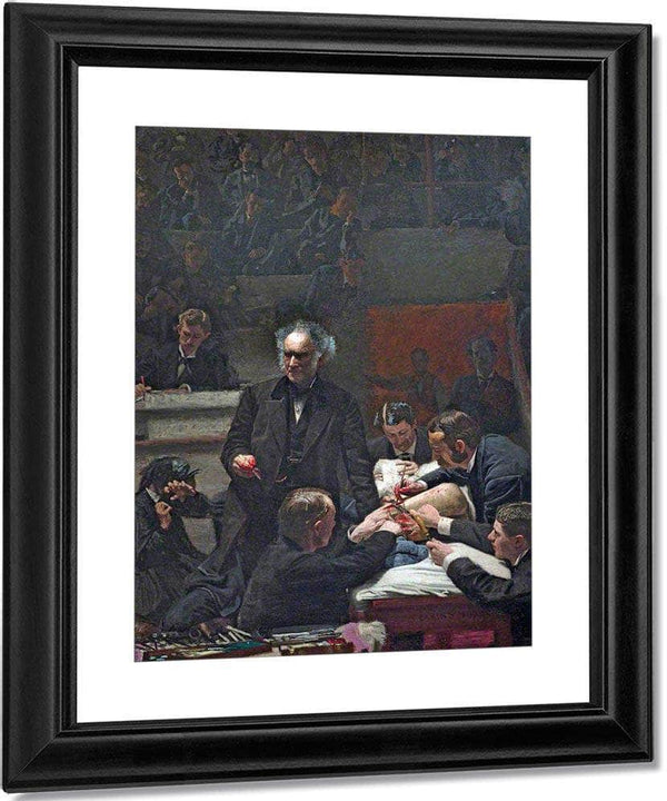 Portrait Of Dr Samuel D. Gross (The Gross Clinic) By  Thomas Eakins Fine Art Print