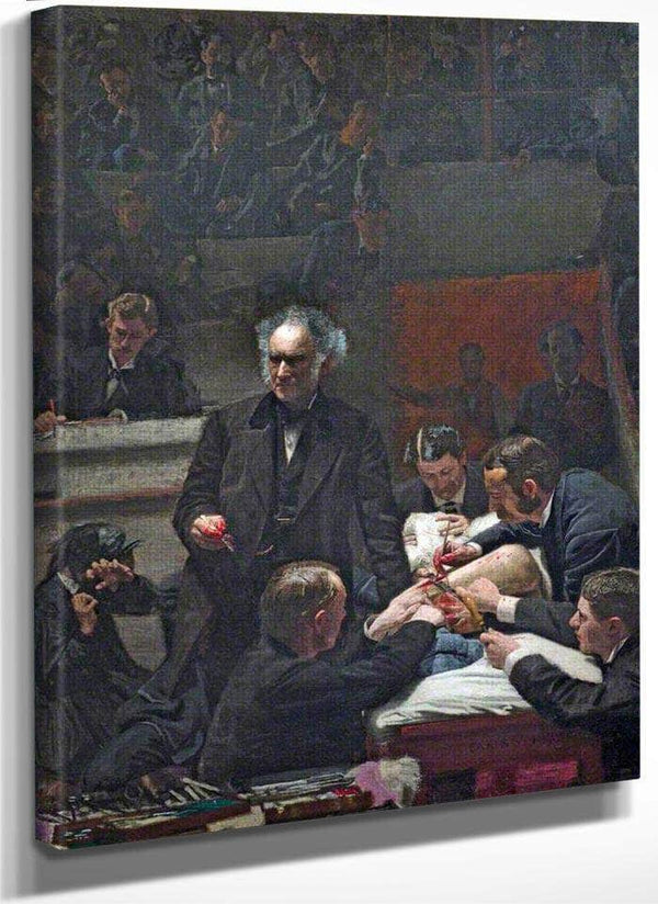 Portrait Of Dr Samuel D. Gross (The Gross Clinic) By  Thomas Eakins Fine Art Print
