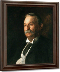 Portrait Of Edward Taylor Snow By Thomas Eakins Fine Art Print