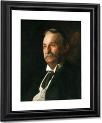 Portrait Of Edward Taylor Snow By Thomas Eakins Fine Art Print