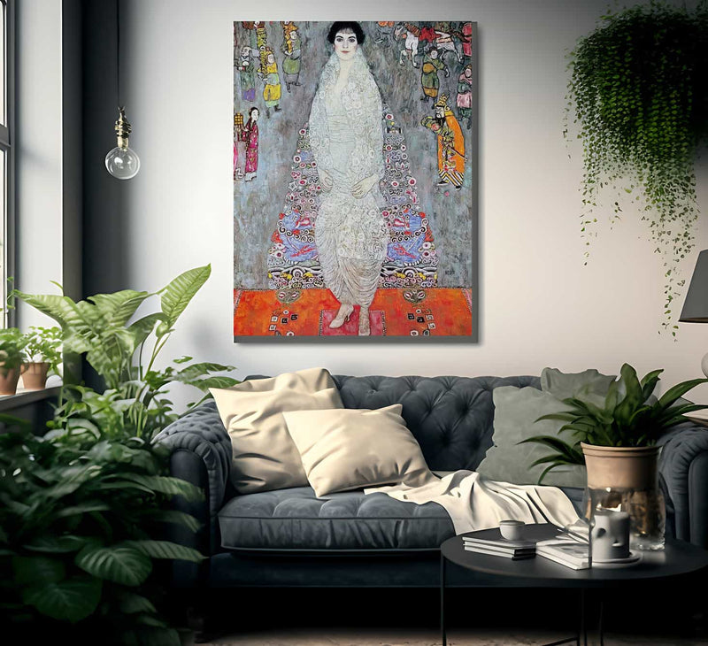 Portrait Of Elisabeth Bachofen Echt By Gustav Klimt Fine Art Print