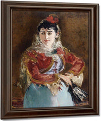 Portrait Of Emilie Ambre In The Role Of Carmen By  Manet Edouard Fine Art Print