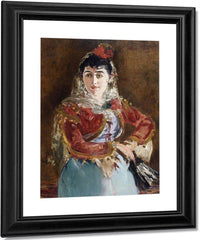 Portrait Of Emilie Ambre In The Role Of Carmen By  Manet Edouard Fine Art Print