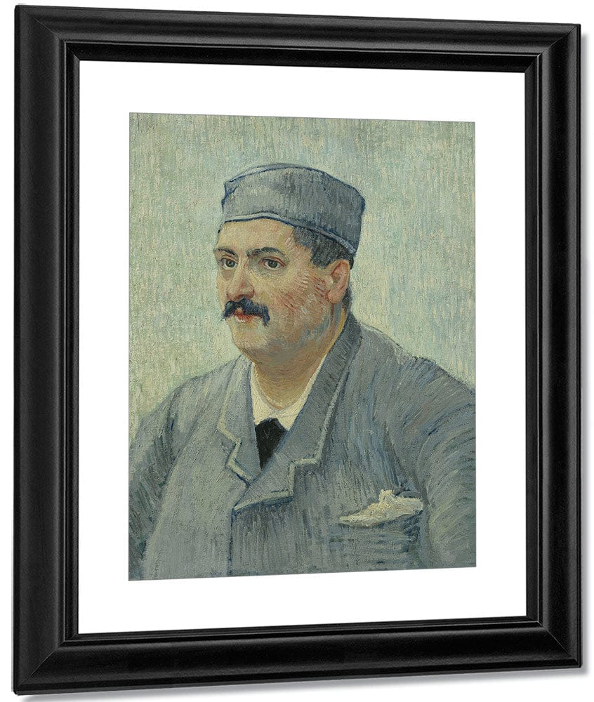 Portrait Of Etienne Lucien Martin By Vincent Van Gogh Fine Art Print