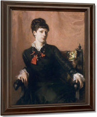 Portrait Of Frances Sherborne Ridley Watts By John Singer Sargent Fine Art Print