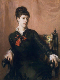 Portrait Of Frances Sherborne Ridley Watts By John Singer Sargent Fine Art Print