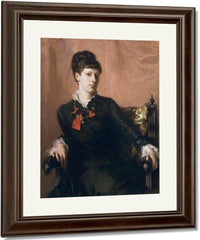 Portrait Of Frances Sherborne Ridley Watts By John Singer Sargent Fine Art Print