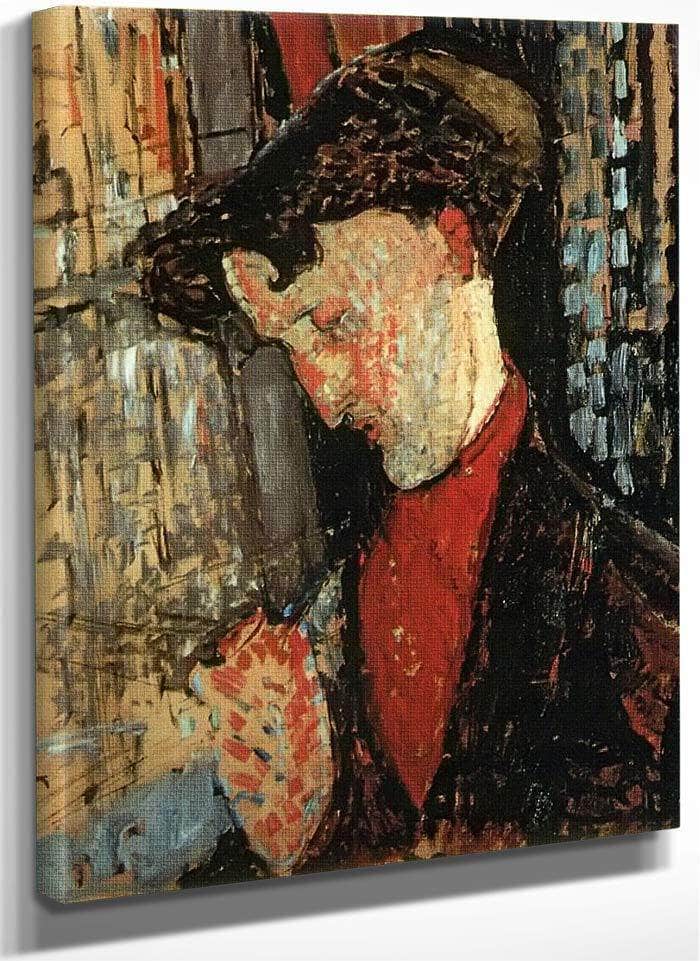 Portrait Of Frank Burty Haviland 1914 By Amedeo Modigliani Fine Art Print
