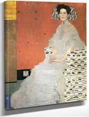 Portrait Of Fritza Riedler 1906 Austria Gallery By Gustav Klimt Fine Art Print