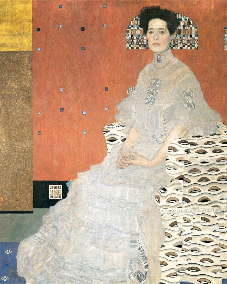 Portrait Of Fritza Riedler 1906 Austria Gallery By Gustav Klimt Fine Art Print
