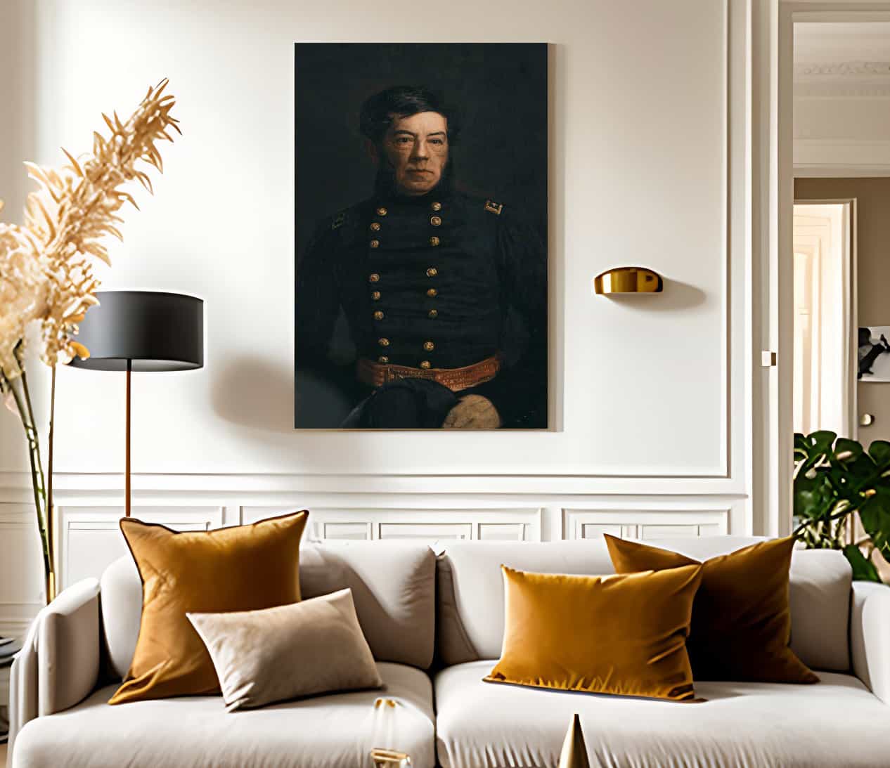 Portrait Of General George Cadwalader By Thomas Eakins Fine Art Print