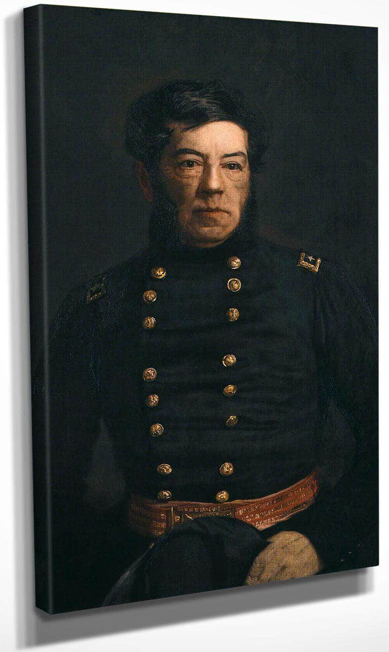 Portrait Of General George Cadwalader By Thomas Eakins Fine Art Print