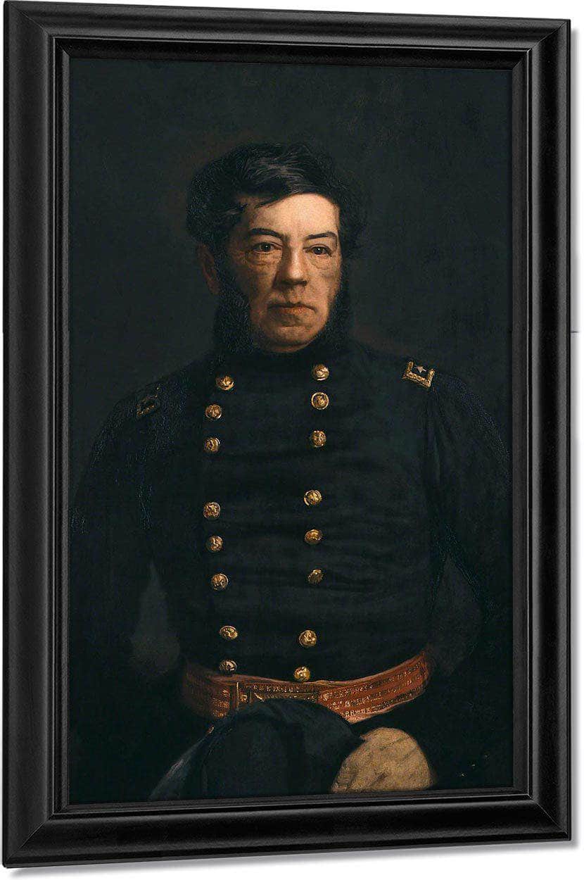 Portrait Of General George Cadwalader By Thomas Eakins Fine Art Print