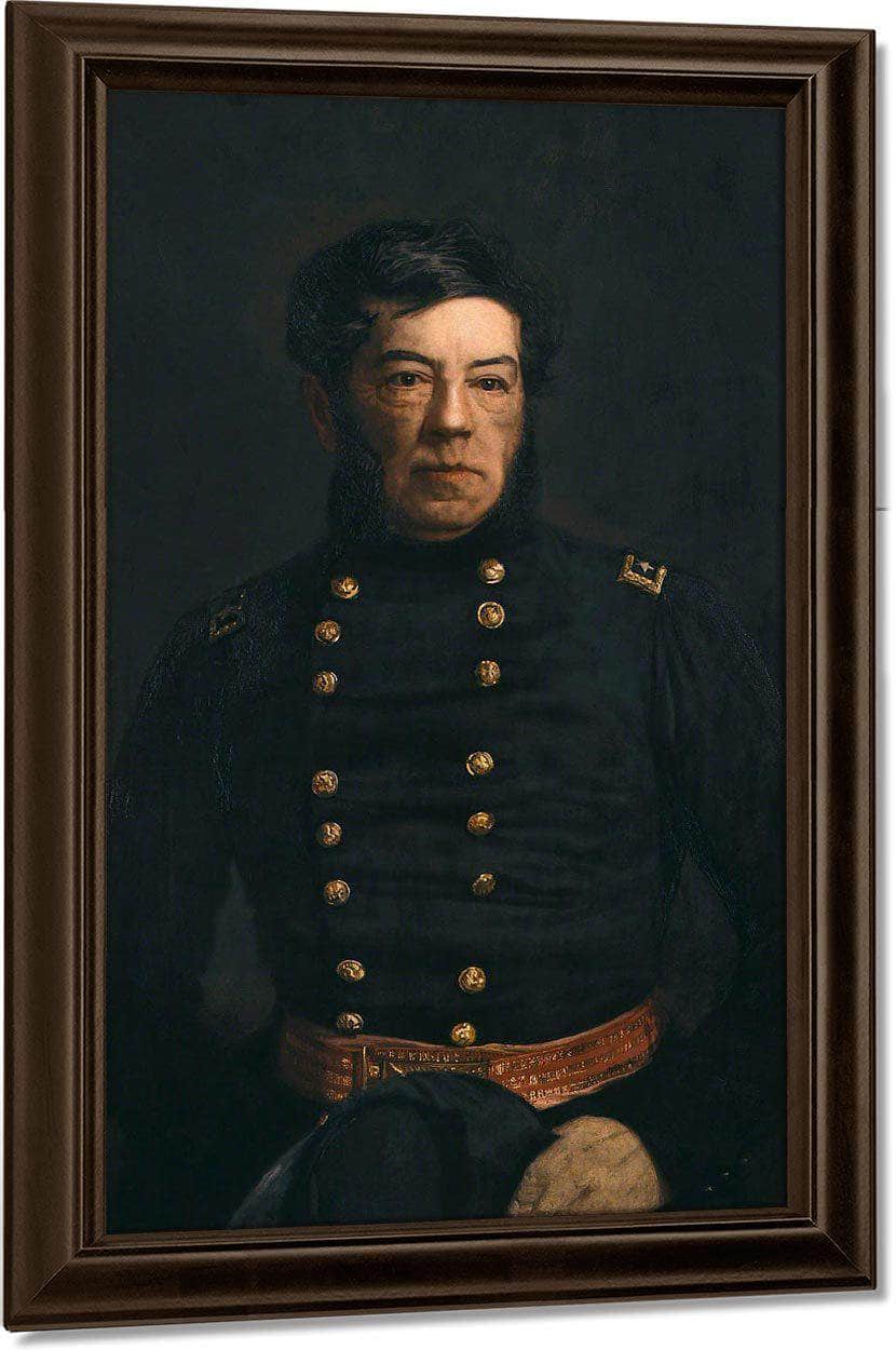 Portrait Of General George Cadwalader By Thomas Eakins Fine Art Print