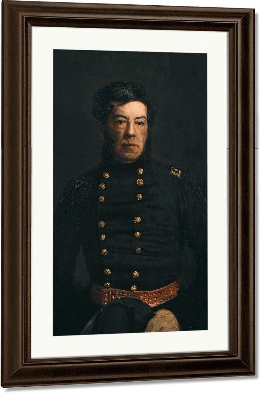 Portrait Of General George Cadwalader By Thomas Eakins Fine Art Print