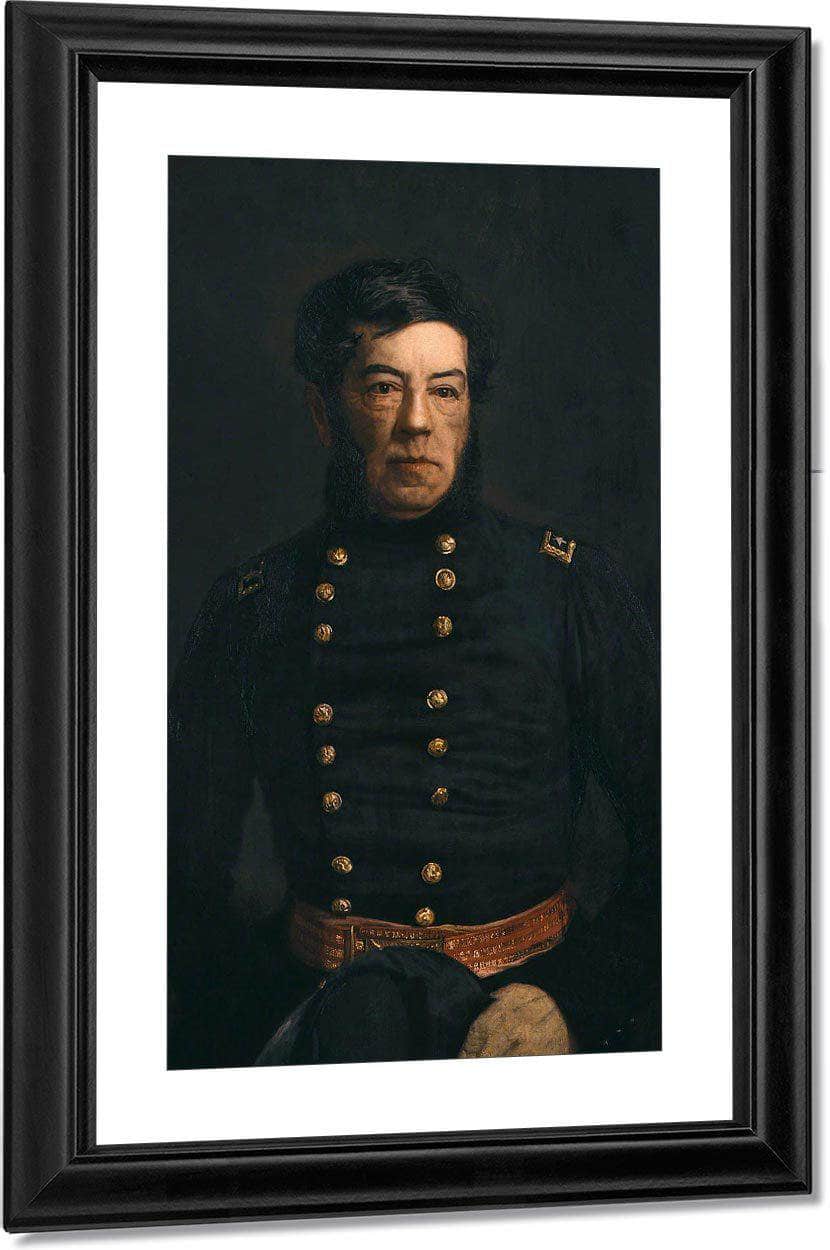 Portrait Of General George Cadwalader By Thomas Eakins Fine Art Print