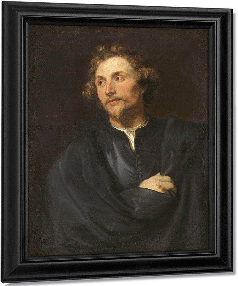 Portrait Of Georg Petel By Anthony Van Dyck Fine Art Print