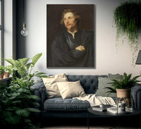 Portrait Of Georg Petel By Anthony Van Dyck Fine Art Print