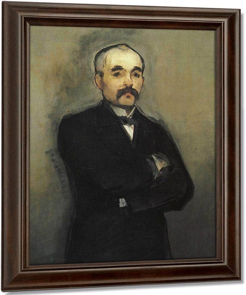 Portrait Of George Clemeceau 1880 By Edouard Manet Fine Art Print
