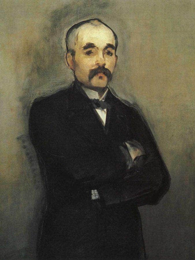 Portrait Of George Clemeceau 1880 By Edouard Manet Fine Art Print