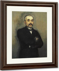 Portrait Of George Clemeceau 1880 By Edouard Manet Fine Art Print