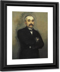 Portrait Of George Clemeceau 1880 By Edouard Manet Fine Art Print