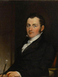 Portrait Of George Gallagher By John Trumbull Fine Art Print