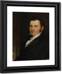 Portrait Of George Gallagher By John Trumbull Fine Art Print