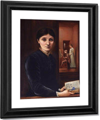 Portrait Of Georgiana Burne Jones 1883 1 By Edward Burne Jones Fine Art Print
