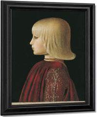 Portrait Of Guidobaldo Da Montefeltro 1483 By Piero Della Francesca Fine Art Print