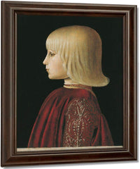 Portrait Of Guidobaldo Da Montefeltro 1483 By Piero Della Francesca Fine Art Print