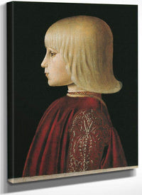 Portrait Of Guidobaldo Da Montefeltro 1483 By Piero Della Francesca Fine Art Print