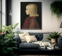 Portrait Of Guidobaldo Da Montefeltro 1483 By Piero Della Francesca Fine Art Print