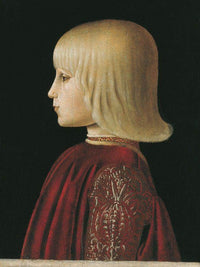 Portrait Of Guidobaldo Da Montefeltro 1483 By Piero Della Francesca Fine Art Print