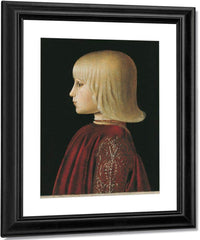 Portrait Of Guidobaldo Da Montefeltro 1483 By Piero Della Francesca Fine Art Print
