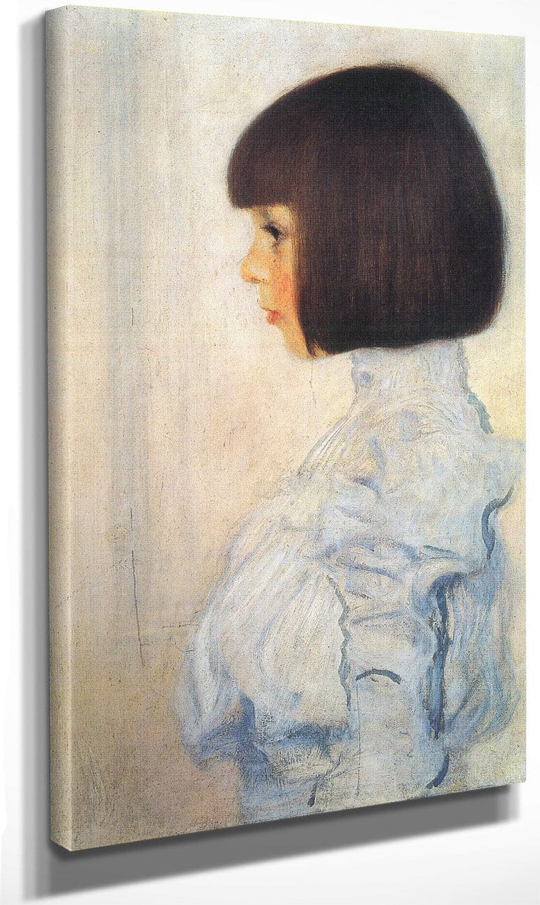 Portrait Of Helen Klimt 1893 Pc By Gustav Klimt Fine Art Print