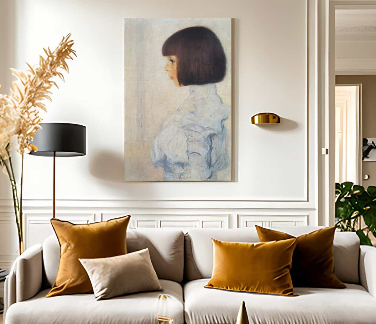 Portrait Of Helen Klimt 1893 Pc By Gustav Klimt Fine Art Print