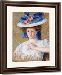 Portrait Of Helen Sears, Daughter Of Sarah Choate Sears By Mary Cassatt Fine Art Print